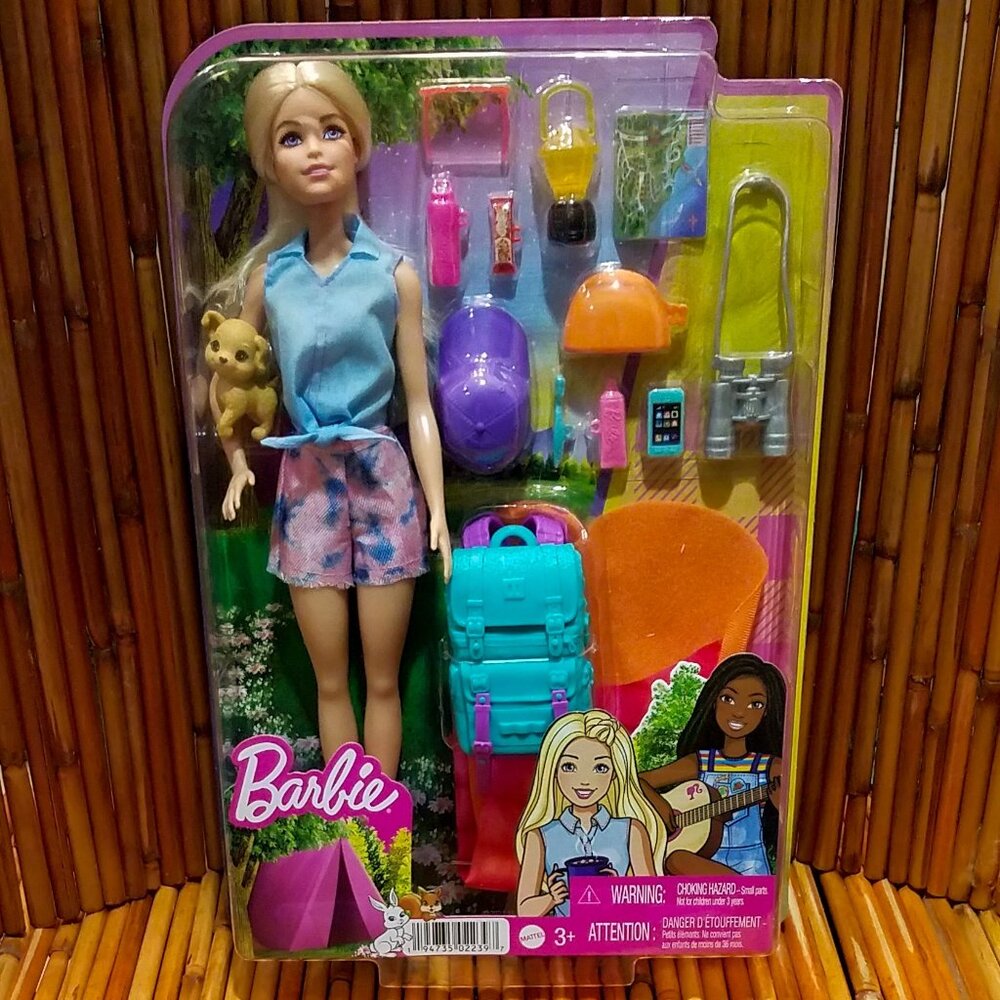 NEW! Malibu Barbie Camping Set